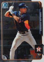 2015 Bowman Chrome Prospects #BCP41 Carlos Correa Baseball Card