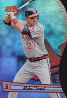 2013 Topps Archives 1998 Stadium Club Triumvirate #T-1A Mike Trout Baseball Card