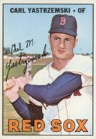 1967 Topps #355 Carl Yastrzemski Baseball Card