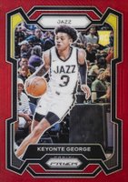2023 Panini Prizm #127 Keyonte George Red Basketball Card