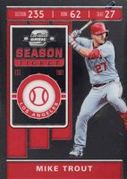 2020 Panini Chronicles Contenders Optic #9 Mike Trout Baseball Card
