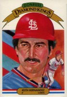 1983 Donruss #20 Keith Hernandez Diamond Kings Baseball Card