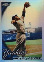 2010 Topps Chrome #7 Mickey Mantle Refractor Baseball Card