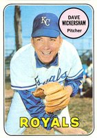 1969 Topps #647 Dave Wickersham Baseball Card