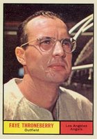 1961 Topps #282 Faye Throneberry Baseball Card