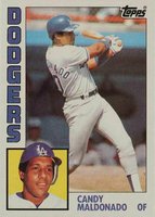 1984 Topps #244 Candy Maldonado Baseball Card