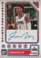 2023 Panini Donruss Optic Signature Series #SSMIR Jordan Miller Basketball Card