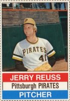 1976 Hostess #29 Jerry Reuss Hand Cut Baseball Card