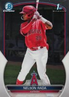 2023 Bowman Chrome Prospects #BCP132 Nelson Rada Baseball Card