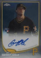 2013 Topps Chrome Rookie Autograph #GC Gerrit Cole Baseball Card
