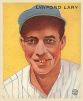 1933 Goudey #193 Lynford Lary Baseball Card