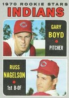 1970 Topps #7 Indians Rookies Baseball Card