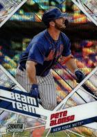 2021 Topps Stadium Club Chrome Beam Team #BTC12 Pete Alonso Wave Refractor Baseball Card