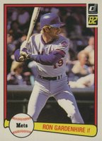 1982 Donruss #649 Ron Gardenhire Baseball Card