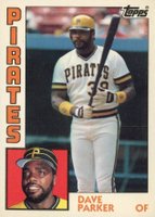 1984 Topps Tiffany #775 Dave Parker Baseball Card