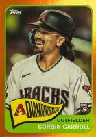 2023 Topps Archives #180 Corbin Carroll Orange Hot Foil Baseball Card