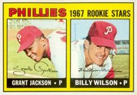 1967 Topps #402a Phillies Rookies Short line under Wilson stats Baseball Card