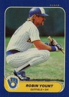 1986 Fleer Mini #103 Robin Yount Baseball Card