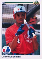 1990 Upper Deck #746 Delino DeShields Baseball Card