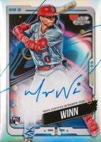 2024 Topps Chrome Cosmic Cosmic Chrome Autographs #MW Masyn Winn Baseball Card