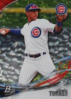 2016 Bowman Platinum Top Prospects #TP-GT Gleyber Torres Ice Baseball Card