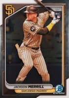2024 Bowman Chrome #27 Jackson Merrill Baseball Card