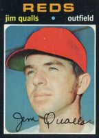 1971 Topps #731 Jim Qualls Short Print Baseball Card
