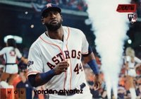 2020 Stadium Club #69 Yordan Alvarez Red Foil Baseball Card