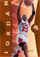 2006 Fleer E-X #4 Michael Jordan Essential Credentials Future Basketball Card