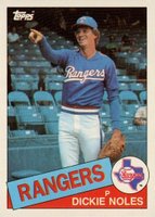 1985 Topps #149 Dickie Noles Baseball Card