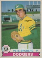 1979 O-Pee-Chee #301 Pete Broberg Baseball Card