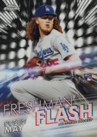 2020 Topps Chrome Freshman Flash #FF4 Dustin May Baseball Card