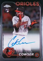 2024 Topps Chrome Rookie Autographs #RACC Colton Cowser Baseball Card