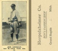 1916 Herpolsheimer Co. #66 Joe Gedeon Baseball Card