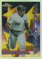 1996 Topps Chrome #89 Frank Thomas Refractor Baseball Card