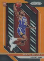 2018 Panini Prizm #289 Mikal Bridges Orange Prizm Basketball Card
