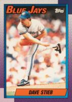 1990 Topps Tiffany #320 Dave Stieb Baseball Card