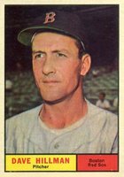 1961 Topps #326 Dave Hillman Baseball Card