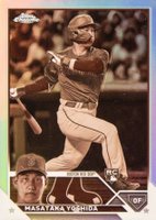 2023 Topps Chrome #167 Masataka Yoshida Sepia Refractor Baseball Card