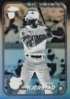 2024 Topps Chrome #142 Heston Kjerstad Negative Refractor Baseball Card