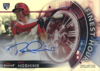 2018 Finest Finest Hour Autographs #RH Rhys Hoskins Baseball Card