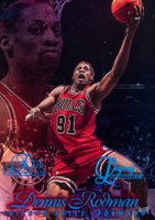 1996 Flair Showcase Legacy Collection #9 Dennis Rodman Row 1 Basketball Card