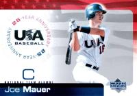 2004 Upper Deck USA Baseball 25th Anniversary #121 Joe Mauer Baseball Card