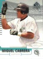 2004 SP Authentic #24 Miguel Cabrera Baseball Card