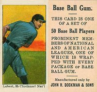 1909 Dockman & Sons # Hans Lobert Baseball Card