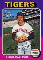 1975 Topps #474 Luke Walker Baseball Card