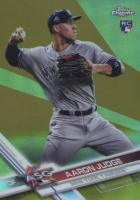 2017 Topps Chrome Update #HMT40 Aaron Judge Gold Refractor Baseball Card