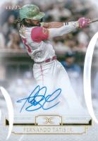 2024 Topps Definitive Collection Defining Images Autograph Collection #FT Fernando Tatis Jr. Baseball Card