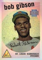 2001 Topps Archives Reserve #35 Bob Gibson 1959 Topps Reprint Baseball Card