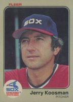 1983 Fleer #242 Jerry Koosman Baseball Card